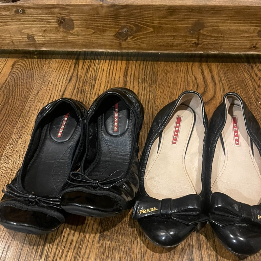 Prada ballet flats 6.5